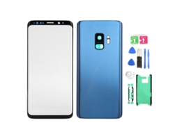 Mali conjunto de Reposição de Vidro Traseiro e Tela Frontal para Samsung S9 G960 Azul