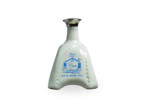 Tequila Casa Cofradia Ceramic Branco 70Cl. LA COFRADIA