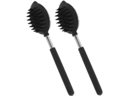 Lurelia Escova De Silicone Para Corpo E Rosto, Silicone Macio, Cabo Longo E Cerdas Macias, Uso Diário