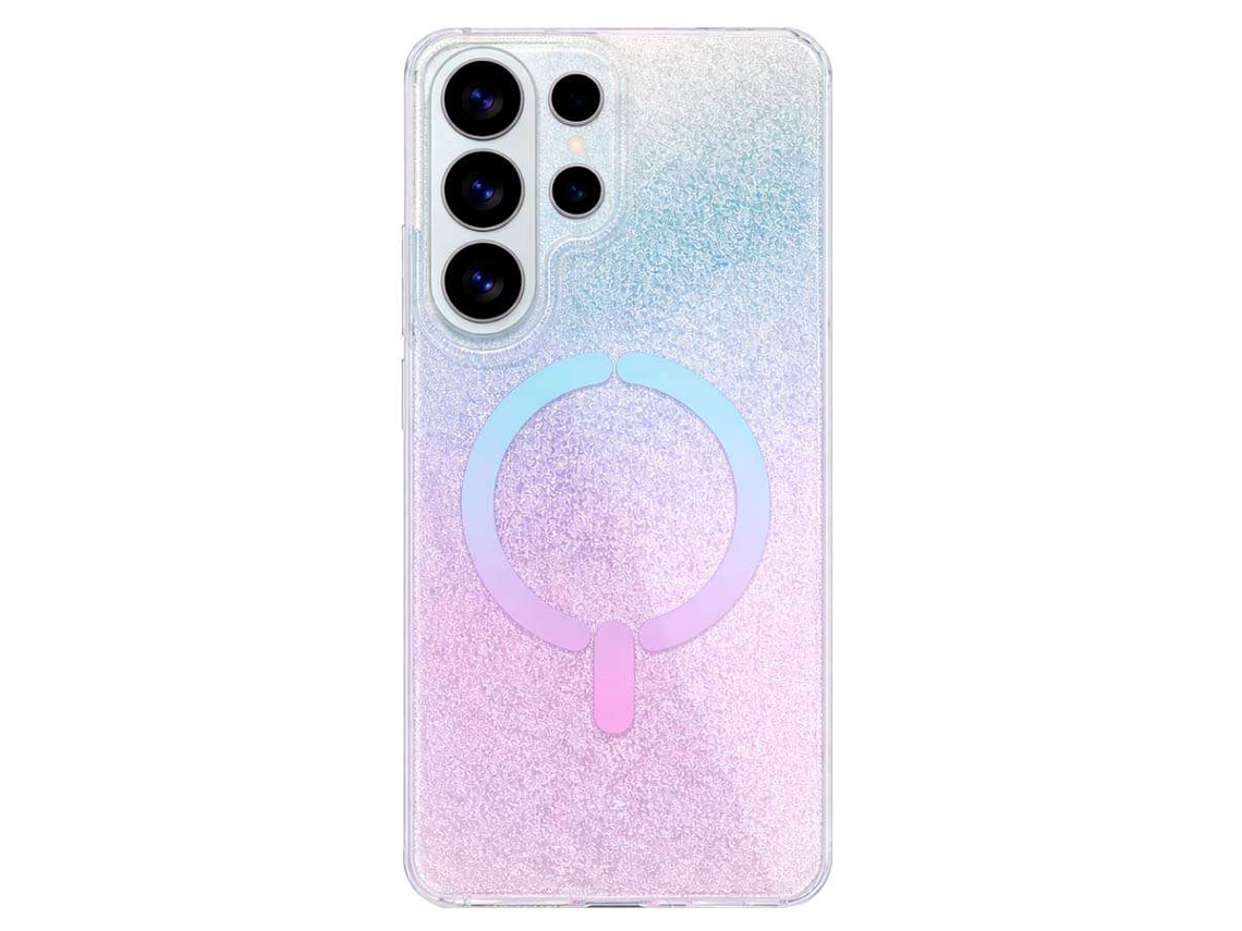 Capa Ring Glitter Compatível com Magsafe para Samsung Galaxy S26 Ultra LA CASA DE LAS CARCASAS