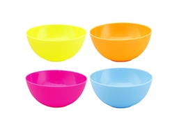 4pcs Tigela De Plástico