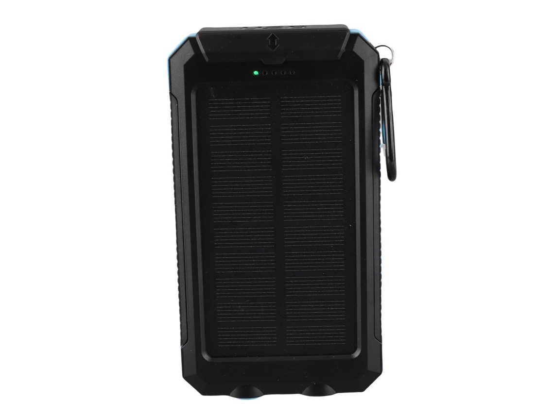 Power Banks Solares 20000mah Ip66 com Carregamento Rápido 3 Modos de Iluminação Bússola para Camping Viagens | S/MARCA