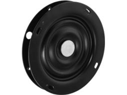 Mecanismo Giratório De Aço Preto De 6 Polegadas Para Móveis, Rotação De 360 Graus, Estilo Elegante E Prático