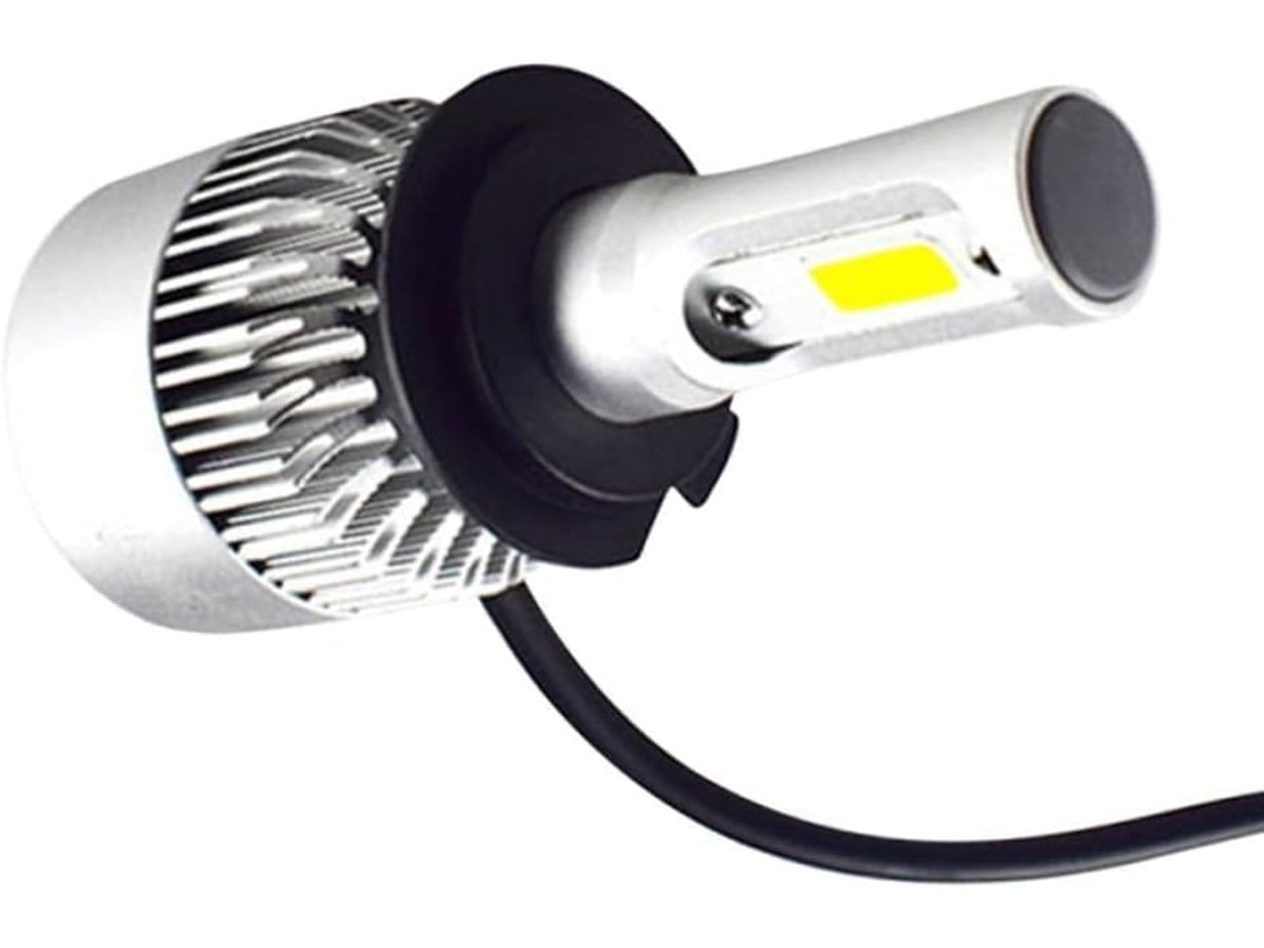 Lâmpada Led Yarnow H7 36w 8000lm À Prova D Água Em Alumínio Para Farol, Pacote Com 2 Unidades Para Farol Baixo E Alto