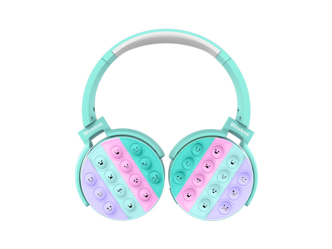Auscultadores Bluetooth TRUMSEN Po-950 Over Ear Azul