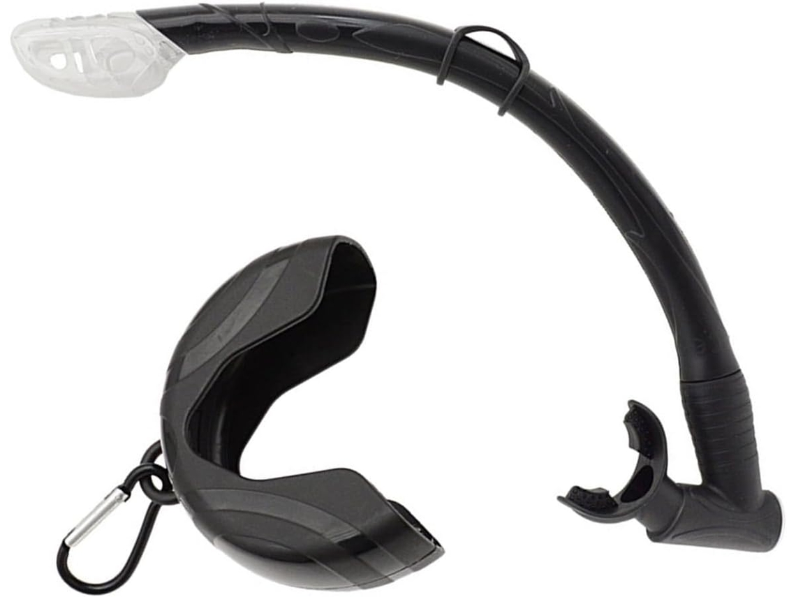 Snorkel SFUSHOS com alças de silicone, dobráveis, para mergulho livre