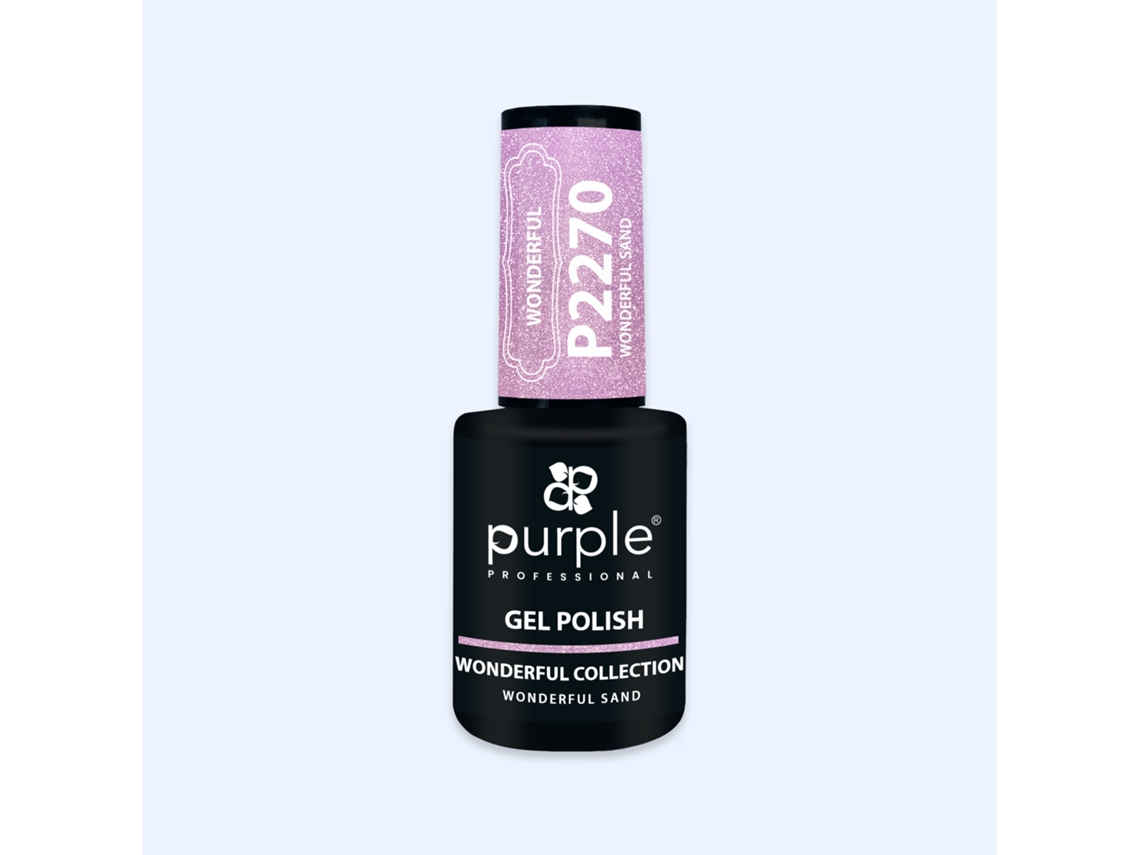 Verniz Gel Roxo Wonderful Sand P2270