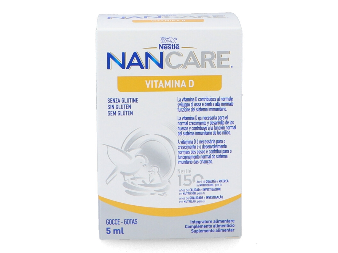 Suplemento Alimentar NESTLE Nestle Nancare Vitamina D 5 Ml (5 ml)