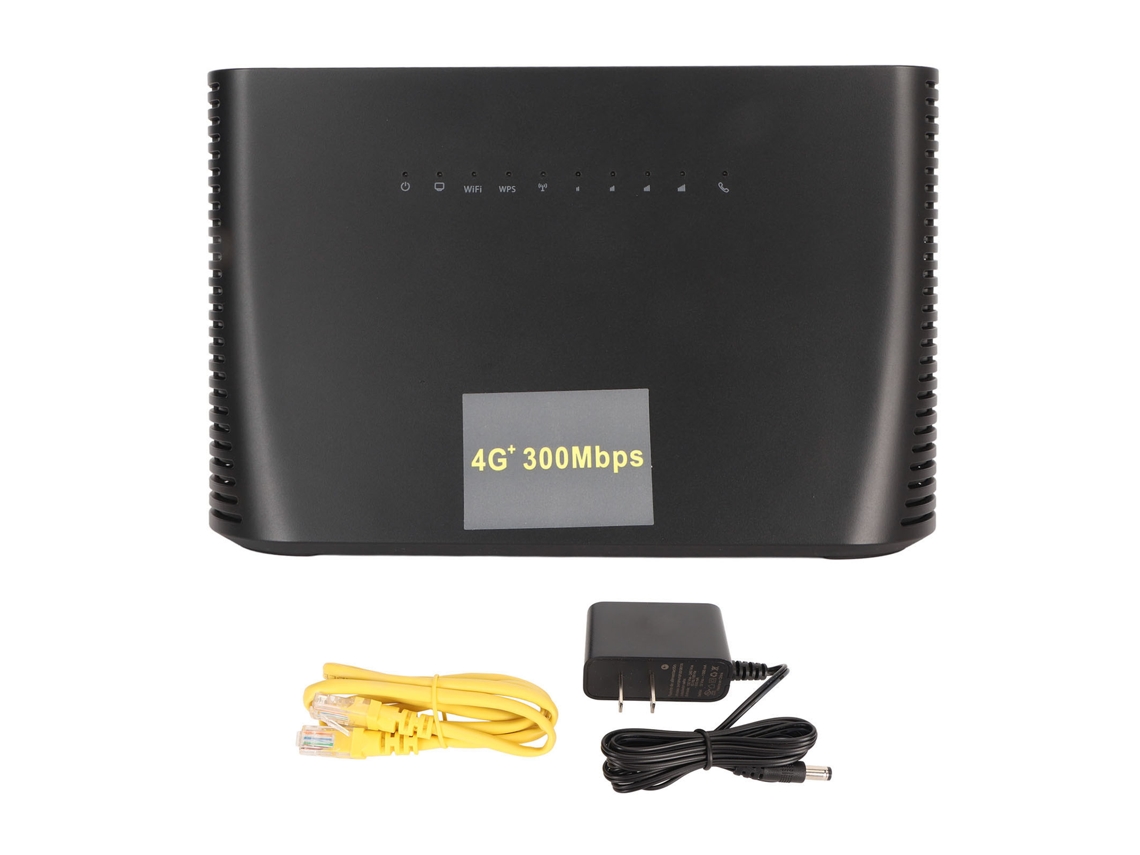Roteador Sem Fio 4g (transmissão De 300mbps Rede 4g Lte Cat4)