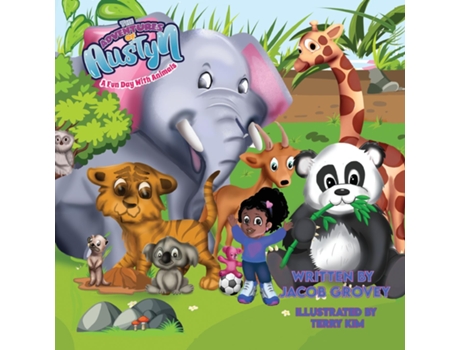 Livro The Adventures Of Austyn A Fun Day With Animals De Jacob Grovey (inglês)
