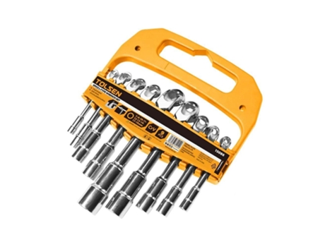 Conjunto 9Pz Chiavi um tubo TOLSEN TOOLS
