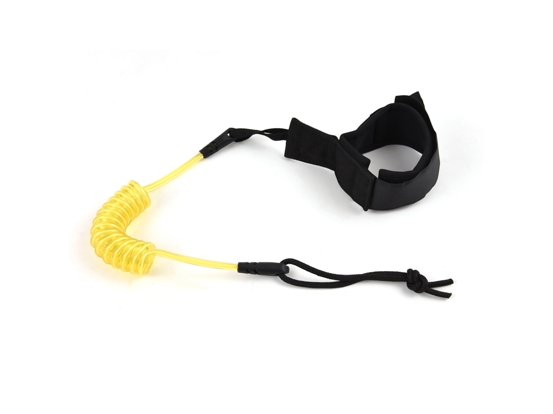 Corda De Tornozelo Para Prancha De Surf E Sup 1.2m/4ft Elástica Com Design Enrolado Segura