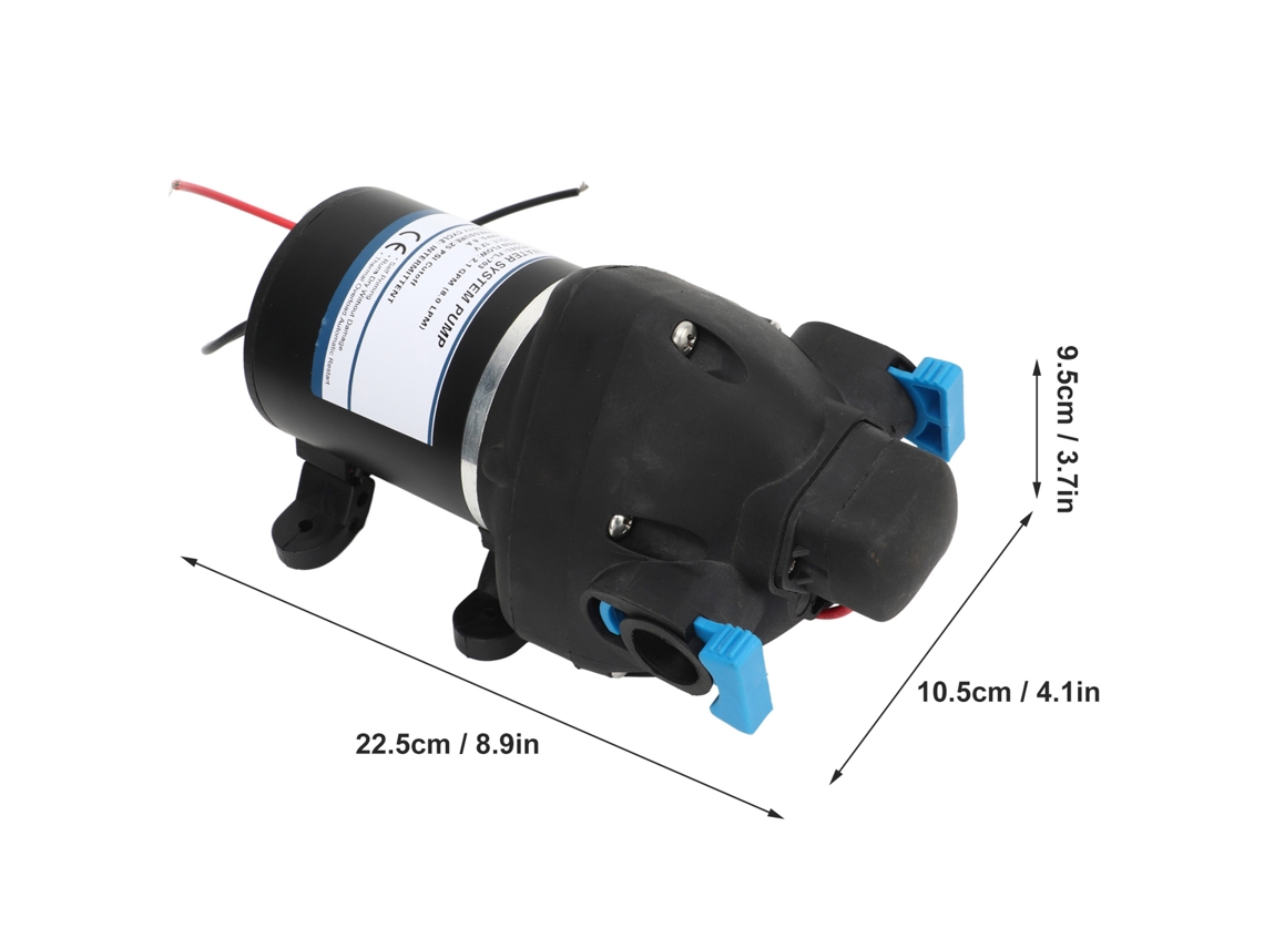 Laxiscreed Bomba De Alta Pressão Com Diafragma, 2.1gpm, Dc12v Para Sistemas De Refrigeração