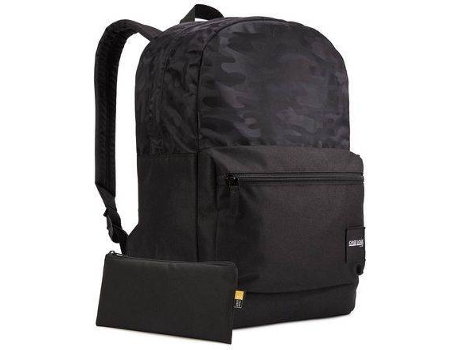 Mochila CASE LOGIC + Estojo Founder CCAM2126BC (Universal - 15.6 - Preta)