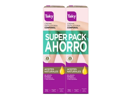 Creme Depilatório Corporal  Óleos Essenciais (2 uds)