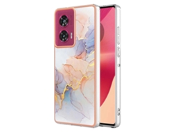 Capa Para Celular Motorola Edge 50 Fusion Em Tpu Com Revestimento Eletrolítico Imd