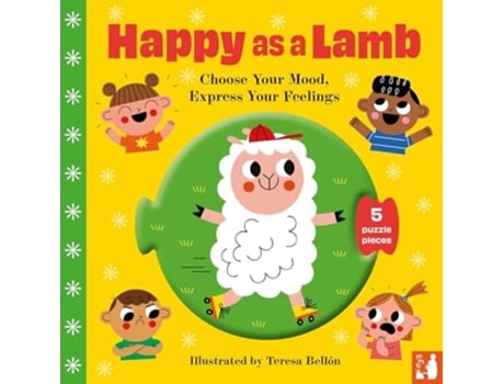 Livro Happy As A Lamb De Mama Makes Books (inglês - Capa Dura)