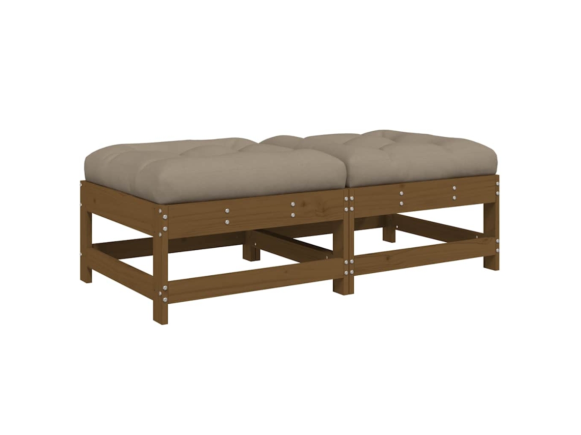 Garden Footstool, Garden Footstools Vidaxl Marrom Madeira De Pinho (n/a)