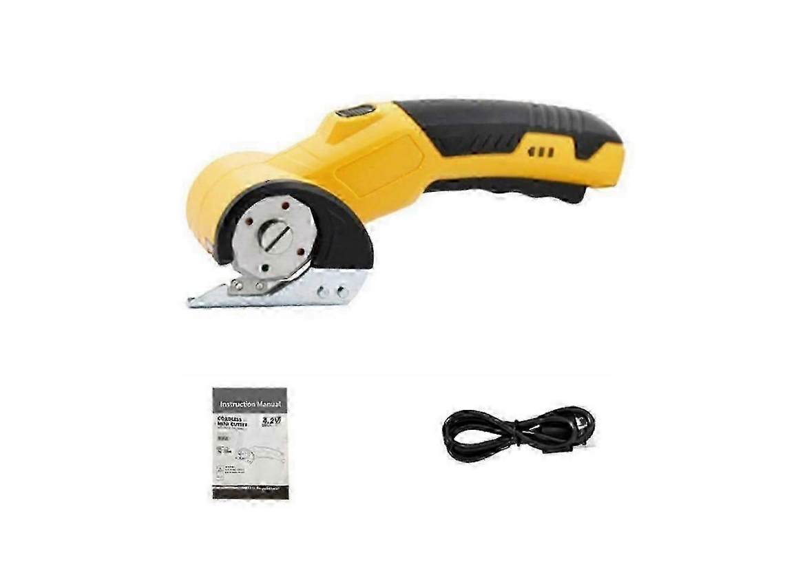 Tesoura De Tecido Sem Fio, Cortador Rotativo Potente Para Papelão E Uso Pesado, Tesoura De Costura Recarregável Olysi Shop