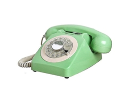 Telefone Rotativo Antigo Rosa 1930s | S/MARCA