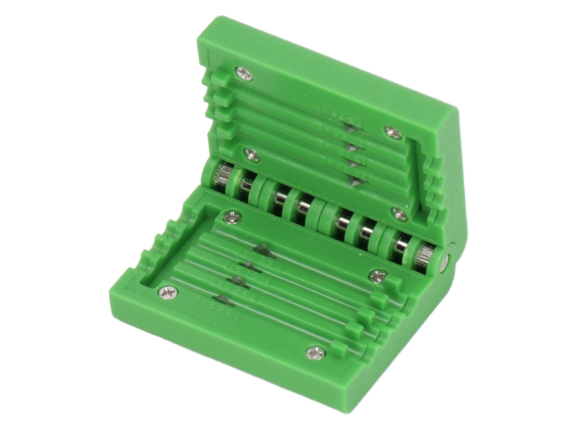 Yuru stripper de Tubo de Cabo 1,5 3,3mm com Lâmina de Aço, Portátil e Versátil para Fibra Óptica e Cabos, Verde