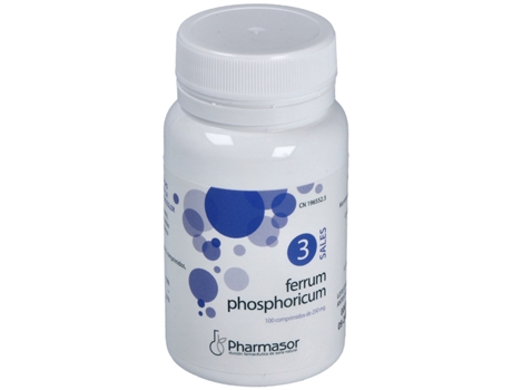 Sal 3. Ferrum Phosphoricum 100 comprimidos PHARMASOR