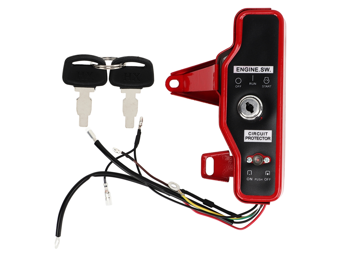 Painel De Chave De Ignicao Para Motor A Gasolina Gx160 Caixa De Controle 2-3kw
