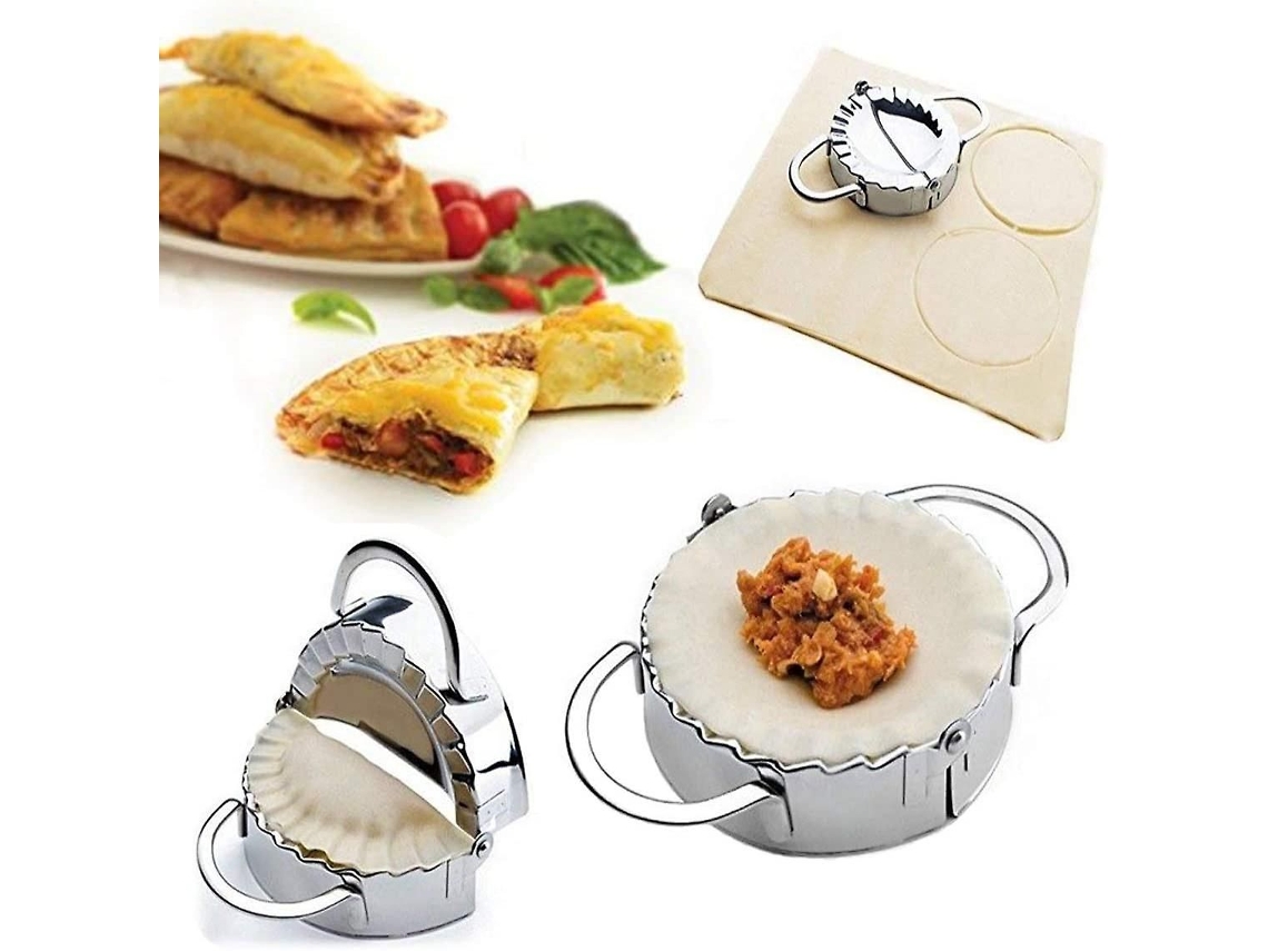 Máquina De Fazer Bolinhos De Massa Com Molde De Aço Inoxidável, 3,74 Polegadas, Para Pastéis E Ravióli-zscy