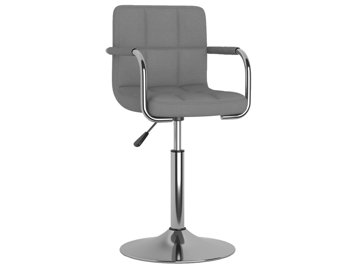 Bar Stool, Bar Stools Vidaxl Cinzeto Tecido (n/a)