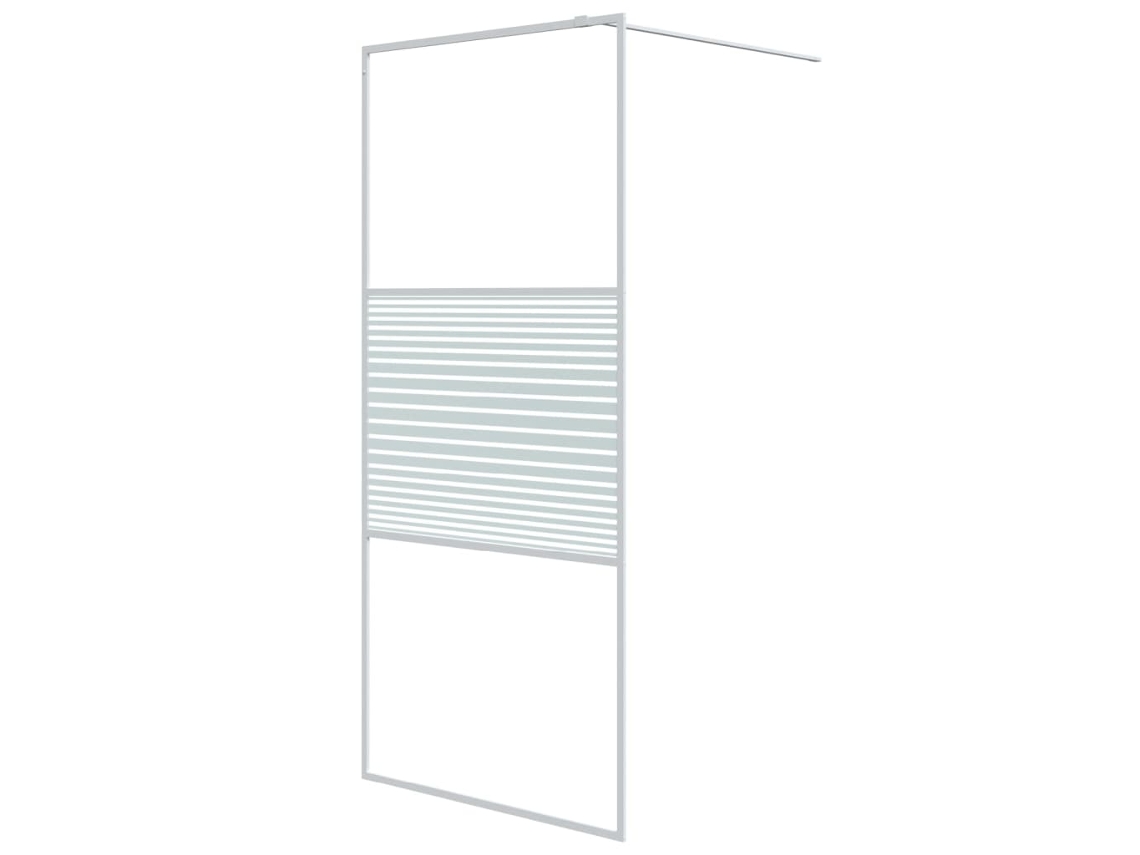 Shower Wall, Shower Walls Vidaxl Branco Vidro (90 X 195 Cm)