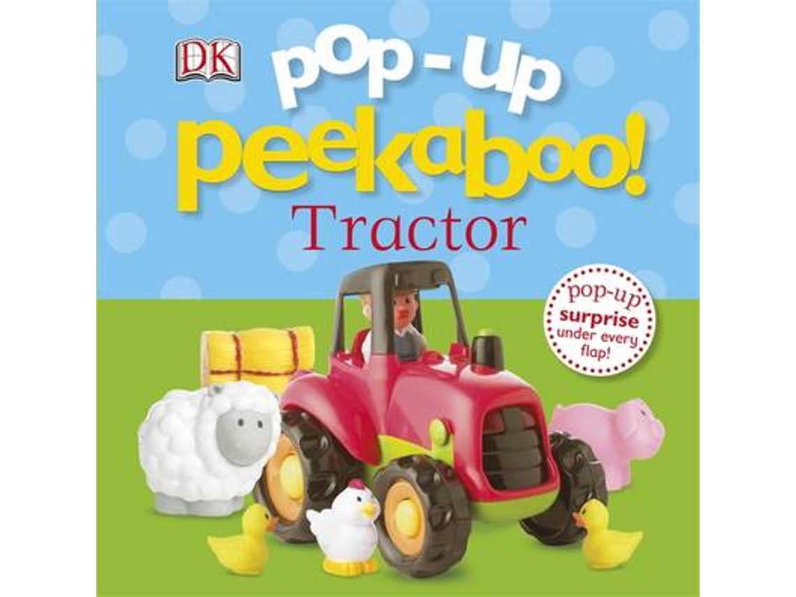 Livro Popup Peekaboo Tractor de Dkpublishing (Inglês - Capa Dura)