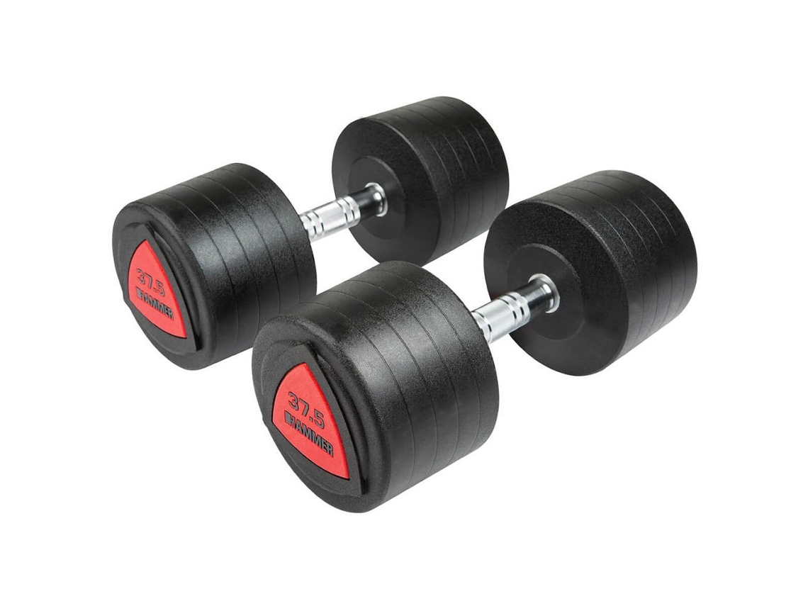 Haltere 37.5Kg 2 Unidades Prateado 37.5 kgfinnlo