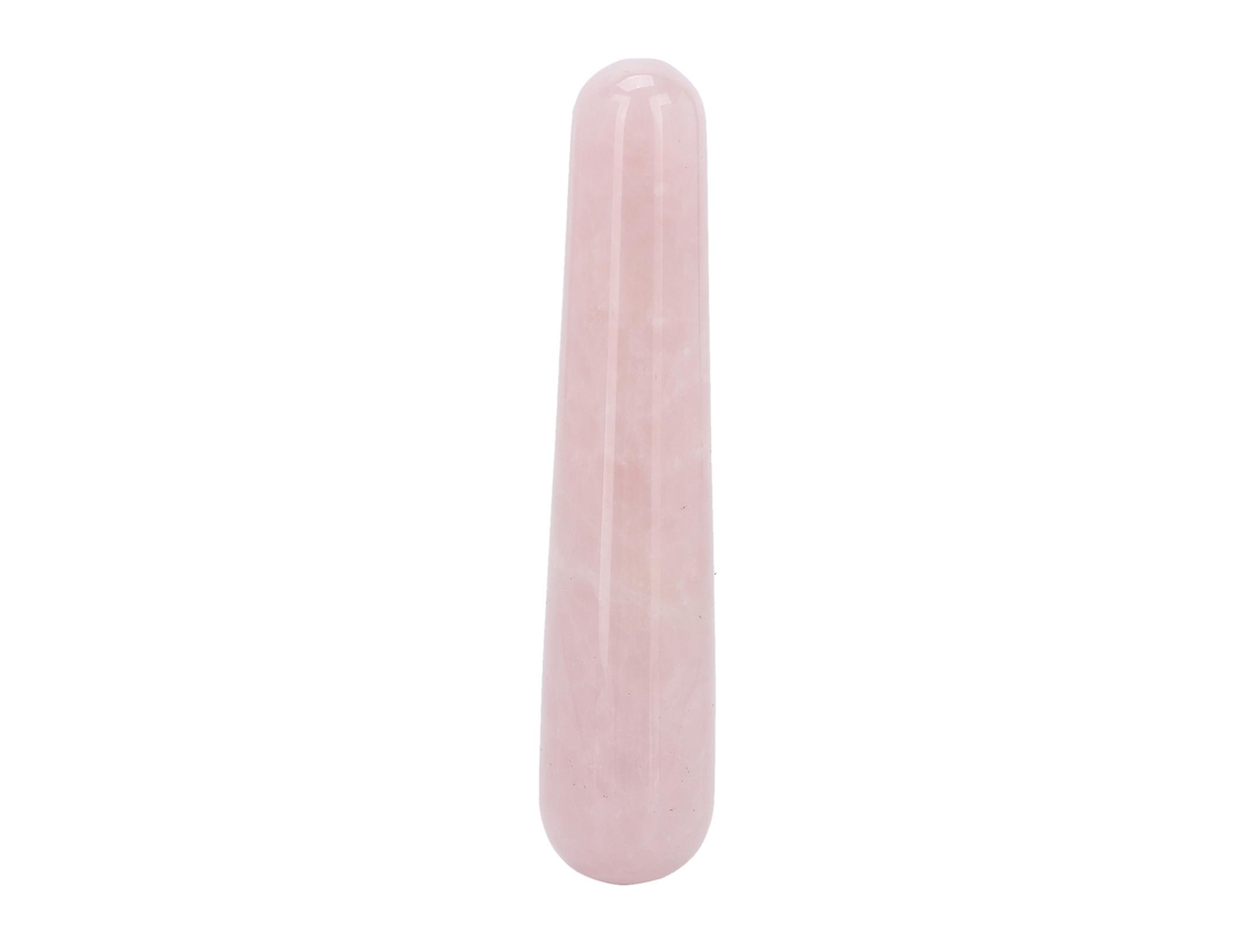 Massagem completa com pedra de jade, quartzo rosa natural e ferramenta de raspagem Gua Sha.