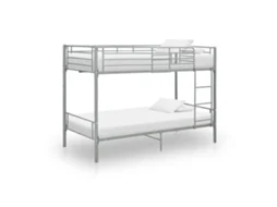 Bunk Bed, Bunk Beds Vidaxl Cinzeto Metal (n/a)