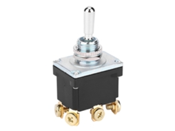 Interruptor Toggle Dpdt T502r 6 Pinos Impermeável