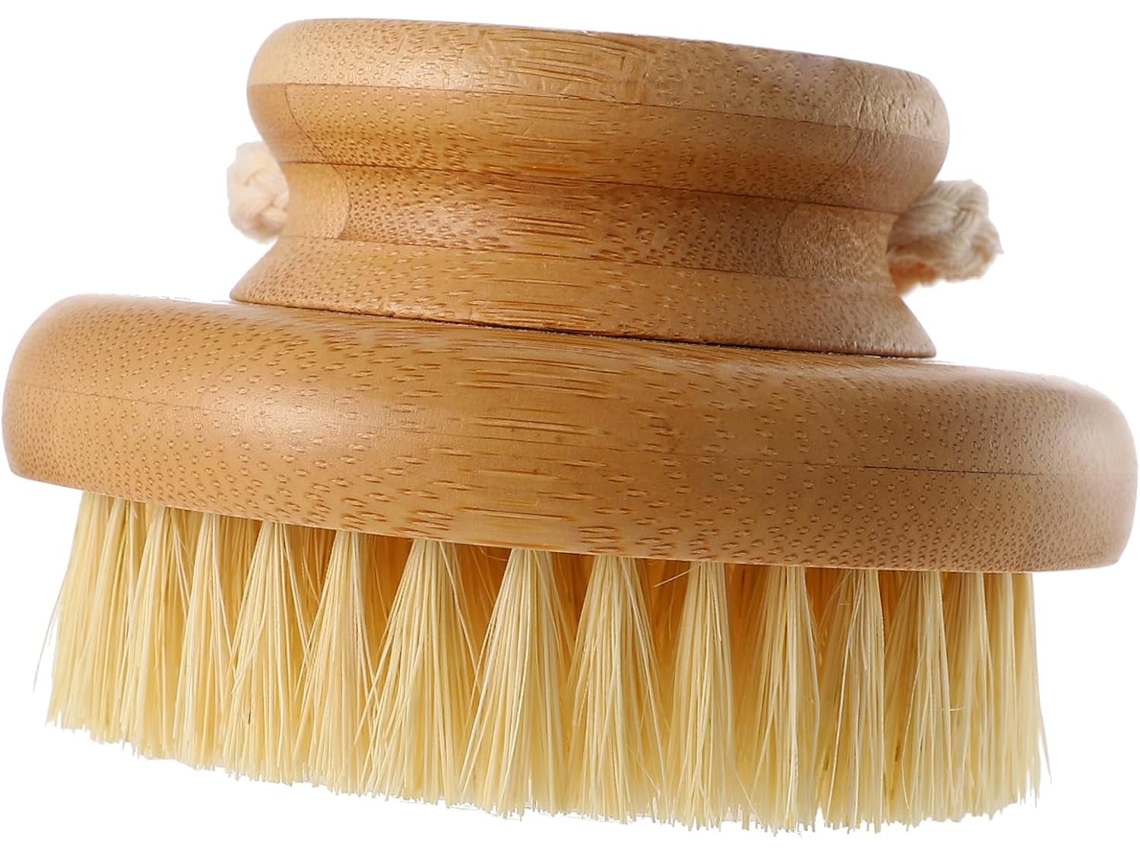 Escova De Banho Natural Beaupretty Para O Corpo, Esfoliante E Suave Em Contato Com A Água, Ideal Para Massagem E Limpeza