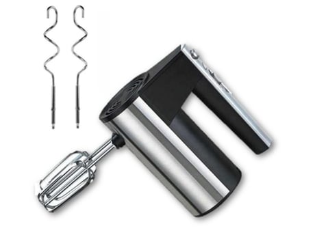 Batedeira manual Lolek 750W, 5 velocidades e turbo, ganchos para bater e amassar, design durável, ideal para assar e cozinhar em casa