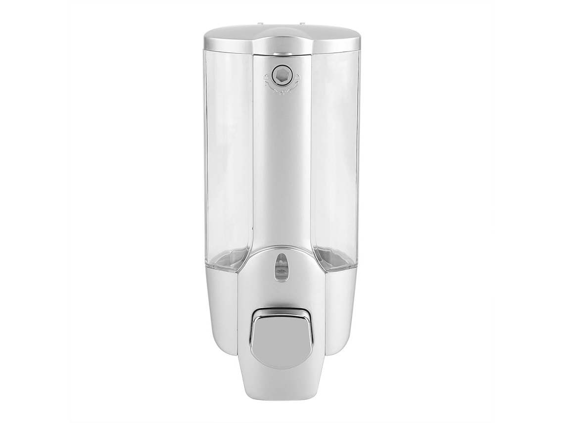 Dispenser de Sabão/lotion/shampoo Parede Manual 350ml Abs Banheiro Cozinha Hotel Restaurante S/MARCA