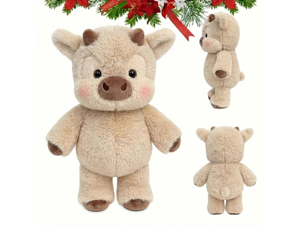 Brinquedo De Pelúcia Vaca Das Terras Altas, Ultra Macio, 18 Polegadas, Decorativo E Presente