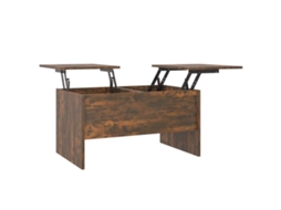 Mesa de Centro Carvalho Fumado MAISON EXCLUSIVE 80x50x42,5 cm