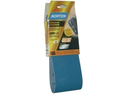 Fita Abrasiva Norton Blue Tech Lote De 2 Grão 120 100x610 Mm