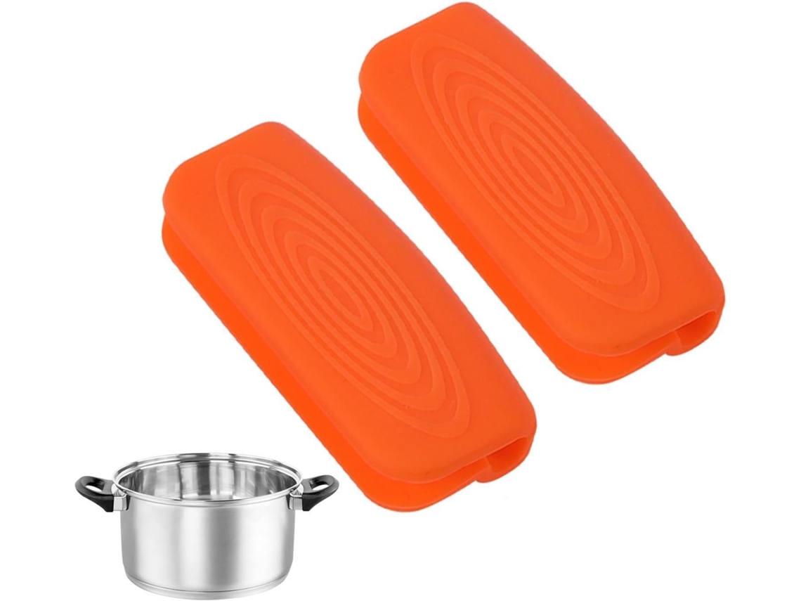 Cabos De Silicone Para Panelas E Frigideiras, Capa De Silicone Para Cabos