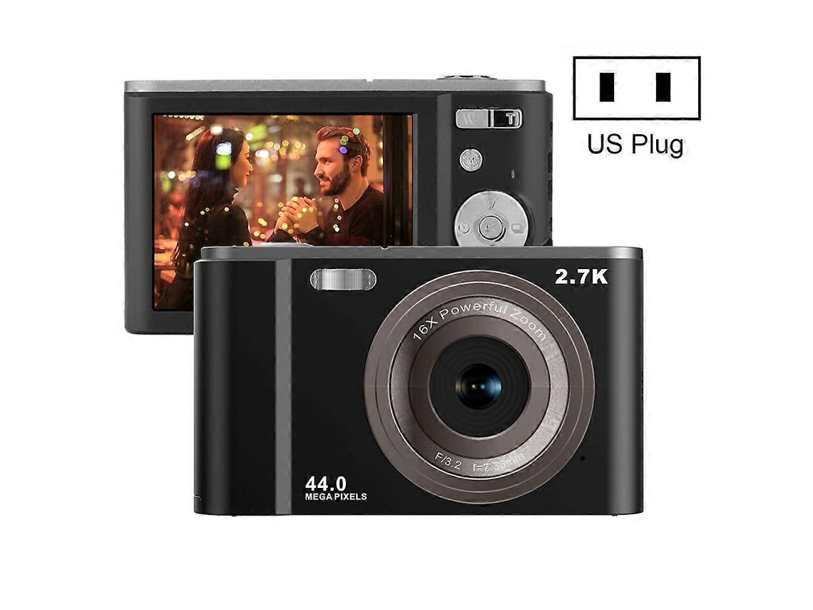 Câmara Digital Compacta 44mp Com Zoom 16x E Ecrã Ips De 2,88 Polegadas