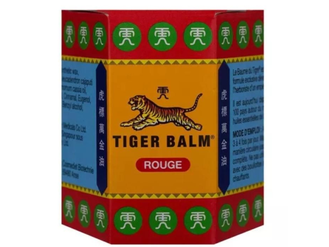 Baume TIGER BALM Vermelho 30 G Efeito Aquecedor Alivia Dores Musculares Não Oleoso