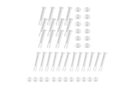 Parvistic - 20 Conectores Portátiles Para Piscina, De Plástico, Para Conectar Accesorios De Piscina