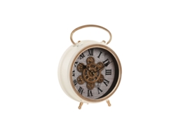 Tafelklok Home Esprit Branco Dourado Scandi
