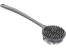 Escova Corporal De Silicone Com Cabo Longo Valiclud Para Limpeza No Chuveiro E Nas Costas, Acessório De Banho E