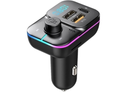 Adaptador Carro Bluetooth Yizhood C24s Pdqc5.0 Preto