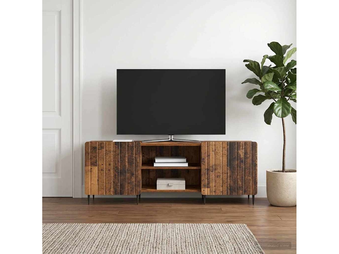 Vidaxl Gabinete Para Tv Madeira Antiga 150 X 31 X 52 Cm