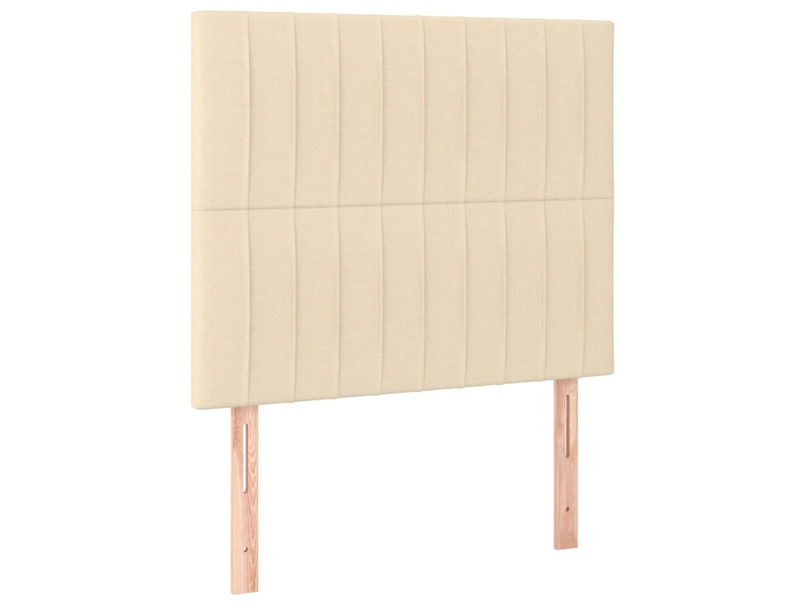 Headboard, Headboards Vidaxl Creme Tecido (80 Cm)